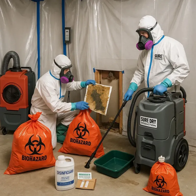 Contaminated Water Handling Protocols process in Humacao, PR